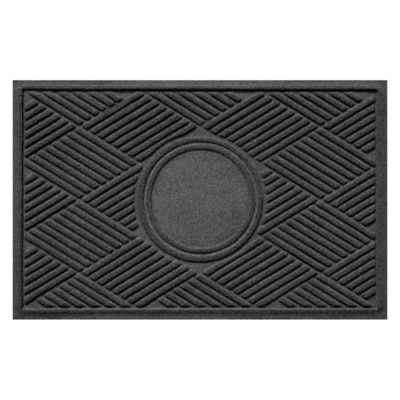 WaterHog® Diamonds Commercial Grade Indoor/Outdoor Monogram Doormat
