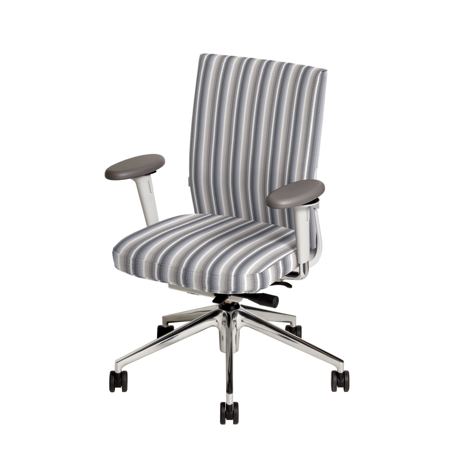 SZN 7079 - Stripe Zone - Graphite | Upholstery - Wolf-Gordon