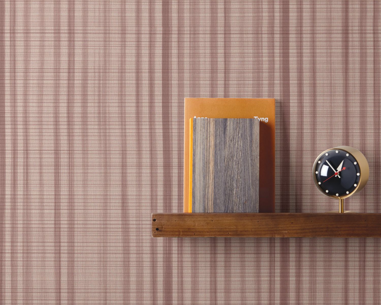 STK 5422 | Strokes - Maroon Wolf-Gordon - - Wallcovering