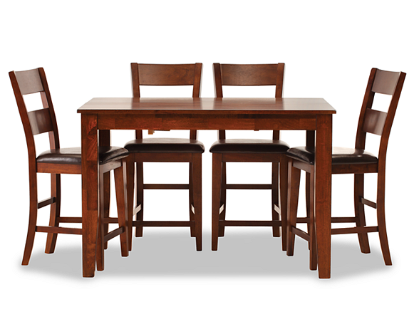 Montego 5 Pc Counter Height Dining Room Set Furniture Row