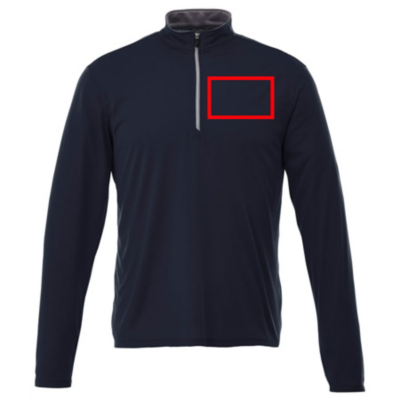 Navy 1/4 Zip Co-Branded Pullover