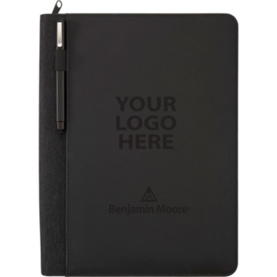 Co-Branded Zippered Padfolio