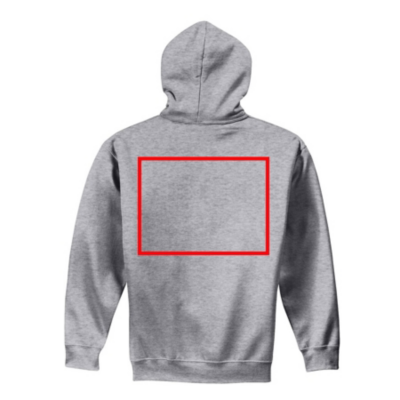 Gray Co-Branded Hoodie