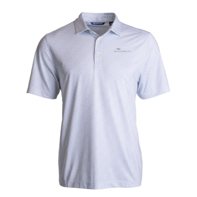 Cutter & Buck Pike Eco Pebble Print Stretch Recycled Men's Polo