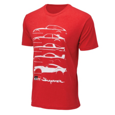 GR Supra Through the Years  Tee