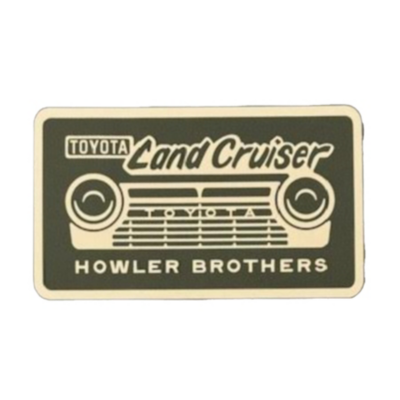 Howler Bros X Land Cruiser Olive Sticker