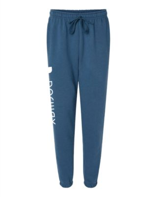 Norwex sweatpants in sea blue with elastic waistband.