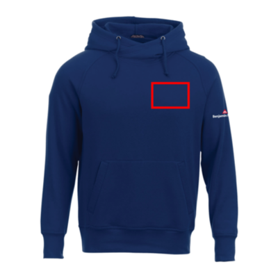 Navy Dayton Fleece Hoody