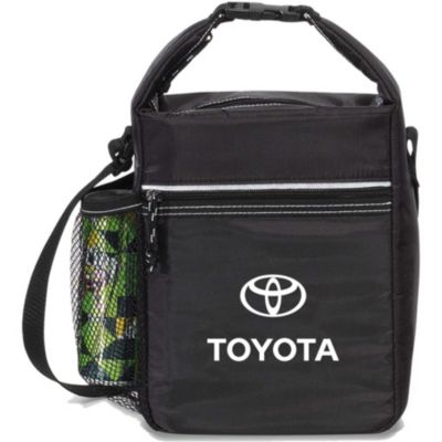 Black Lunch Bag with with Toyota logo on front