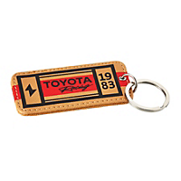 Toyota Racing Key Tag