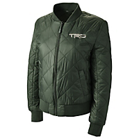 Ladies Quilted Packable Bomber Jacket