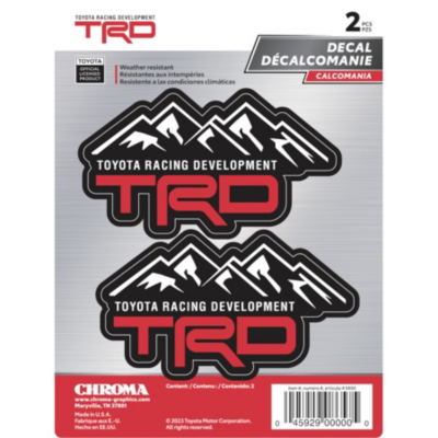 TRD Mountain Decal- 2 Pack