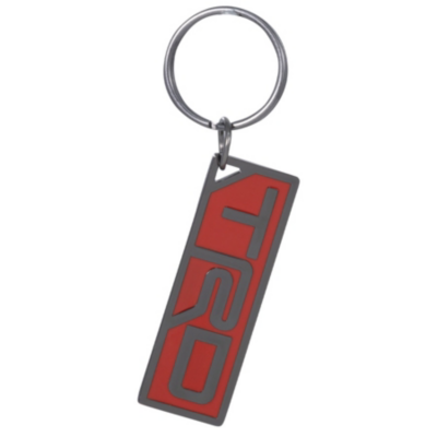 TRD Nickel Red and Black Enamel Key Chain