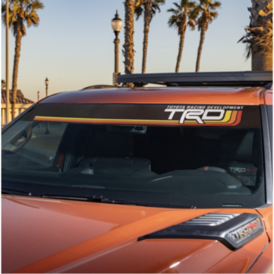 TRD Windshield Sunscreen Decal