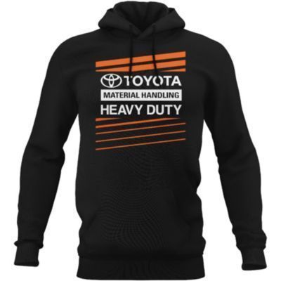 Black hoodie, small size, with heavy-duty fleece lining and front pouch pocket.