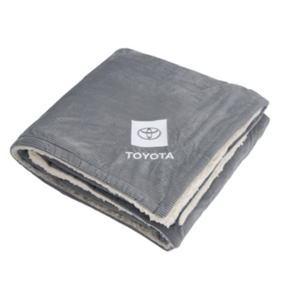 Corduroy Sherpa Blanket