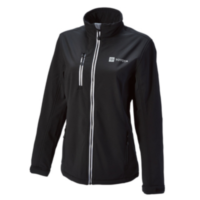 Ladies Softshell Jacket Small LQO00041 Black