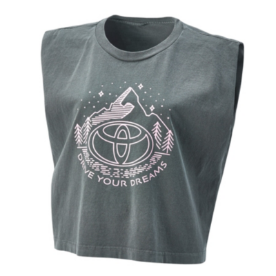 Ladies Mountainscape Muscle Tee