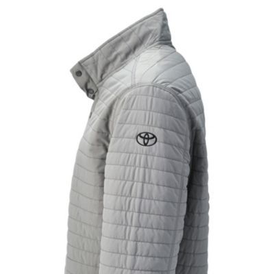 Left sleeve with black Toyota bug embroidered