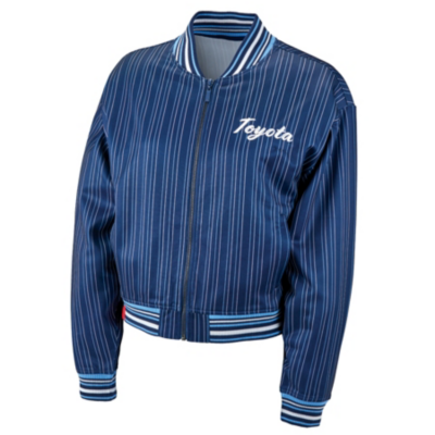 Genni Striped Bomber Jacket