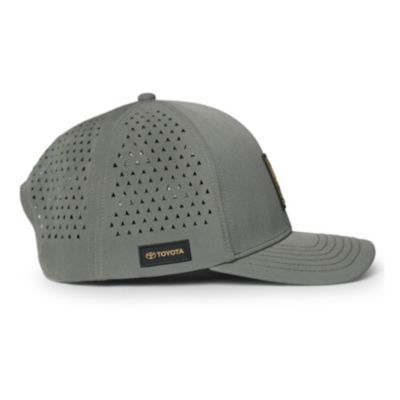 side view of cap