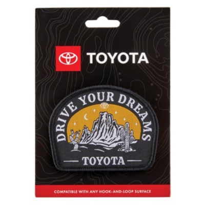 Drive Your Dreams Woven Patch