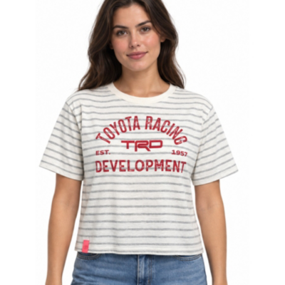 Lusso Striped Boxy Tee
