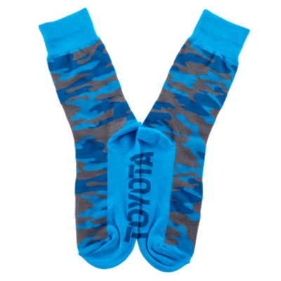 Waverunner Camo Dress Socks