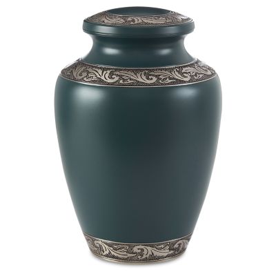 Blue Delphia Urn