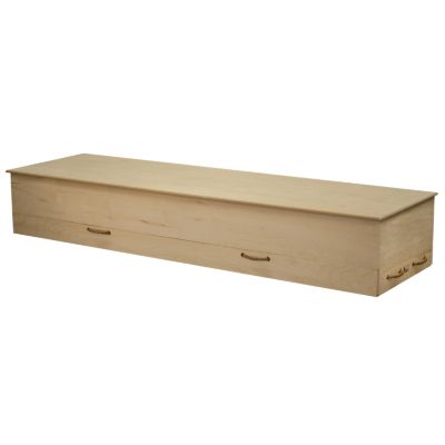 MDF Cremation Box Pine Full Top