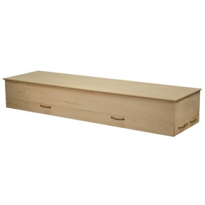 MDF Cremation Box Pine Full Top - Batesville