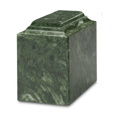 Meadow Green Niche Synthetic Marble Urn
