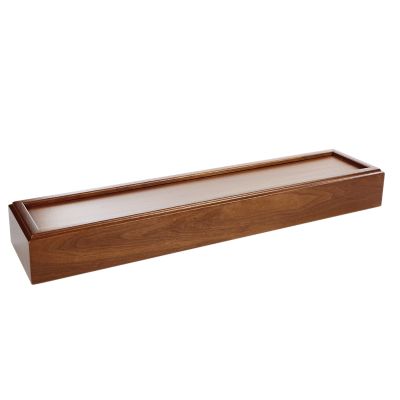 Rectangle Wood Bases - Solid Walnut Bases