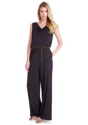 Tahari ASL Sleeveless Jumpsuit