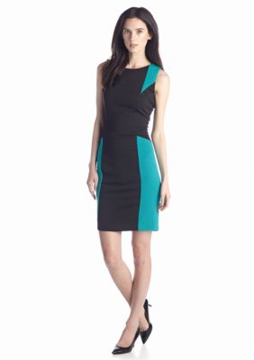 Calvin Klein Color-block Sheath Dress