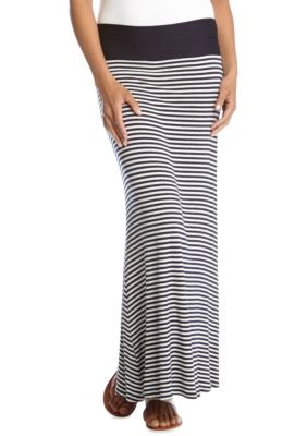 Karen Kane Contrast Maxi Skirt