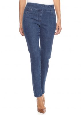Ruby Rd Petite Pull On Jean Pants | Belk - Everyday Free Shipping