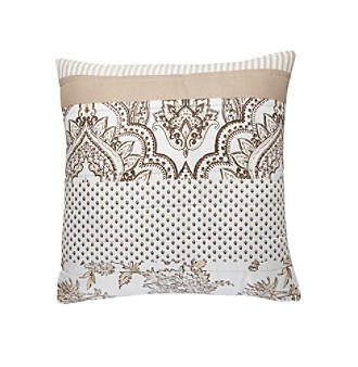 Living Quarters Suri Ivory Linen Quilt Collection