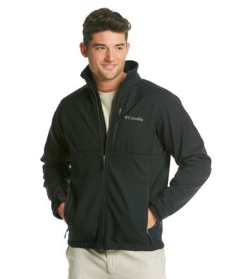 columbia men's ascender softshell jacket black