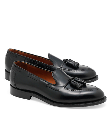 Men's Cordovan Leather Tassel Loafers | Brooks Brothers