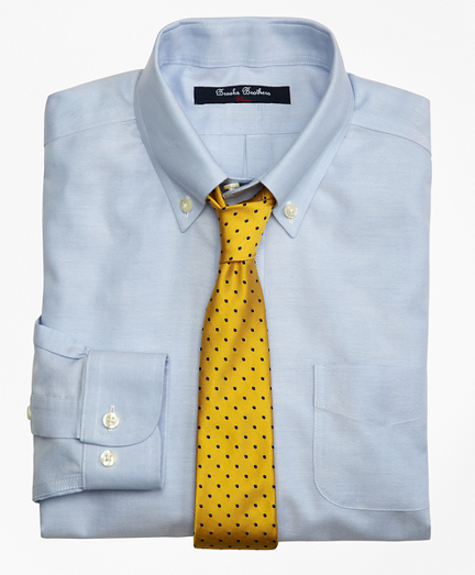 Boys' Non-Iron Supima Oxford Button-Down Dress Shirt | Brooks Brothers