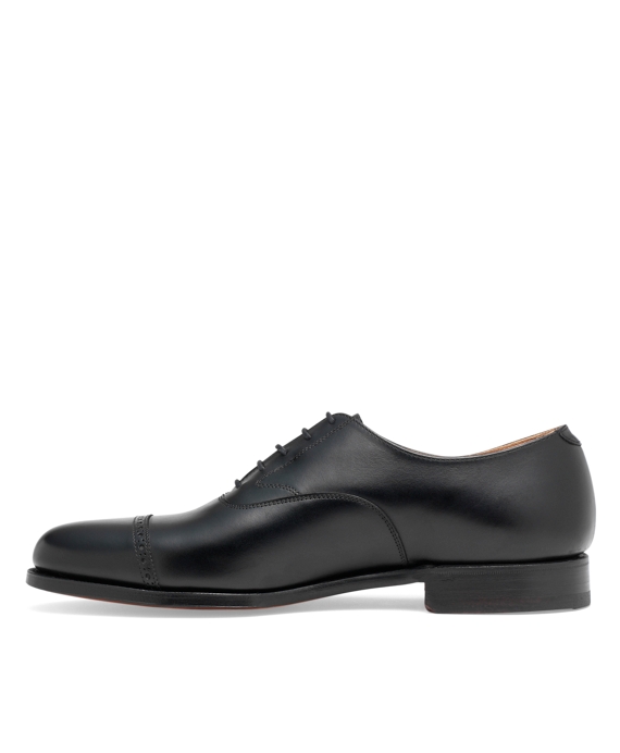 Men's Peal and Co. Calfskin Perforated Captoe Shoes | Brooks Brothers