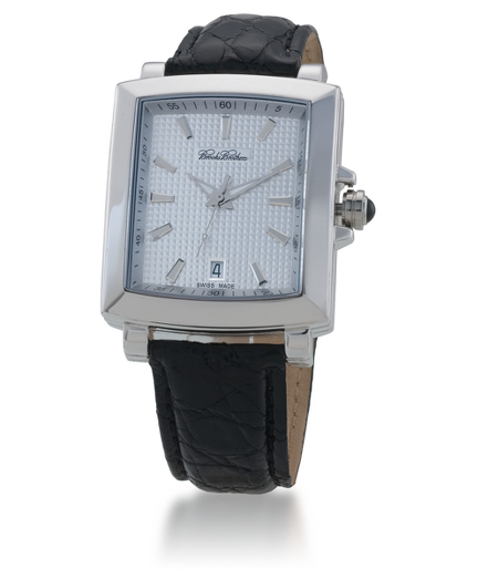 Brooks Brothers   Gentlemans Sterling Silver Dress Watch customer 