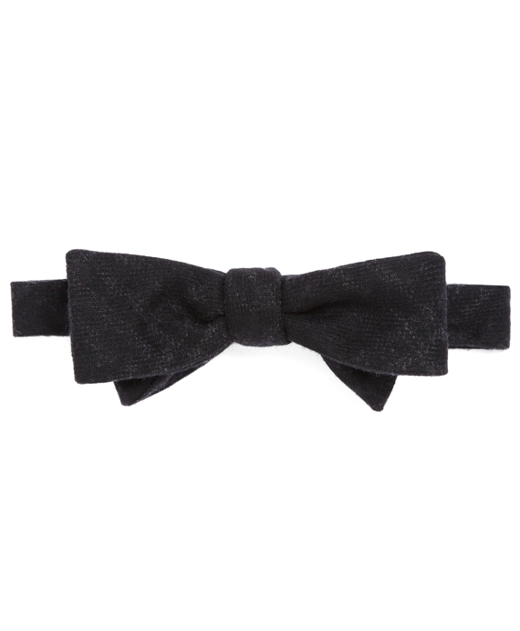 Black Wool and Cashmere Bow Tie - Brooks Brothers