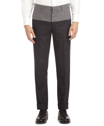CHARCOAL AND GREY Trousers - Brooks Brothers