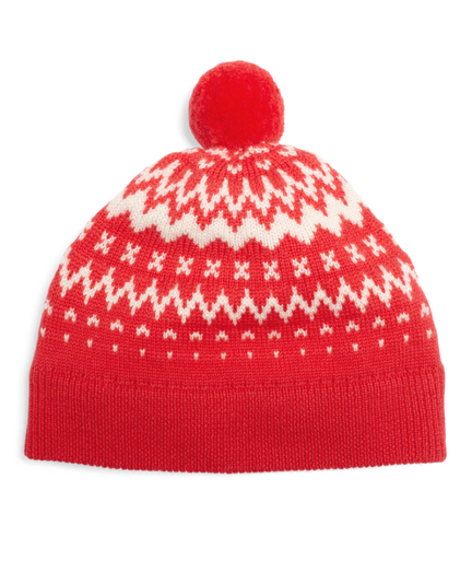 Merino Fair Isle Hat   Brooks Brothers