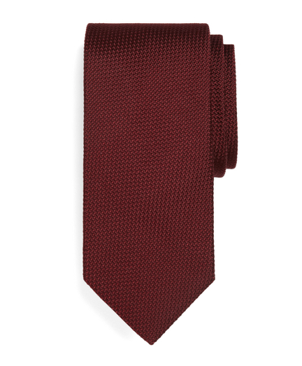 Textured Solid Tie   Brooks Brothers