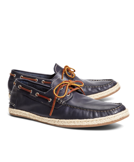 Espadrille Boat Shoes - Brooks Brothers