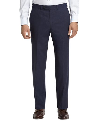 Men's Fitzgerald Fit Blue Mini Rope Stripe BrooksCool Suit