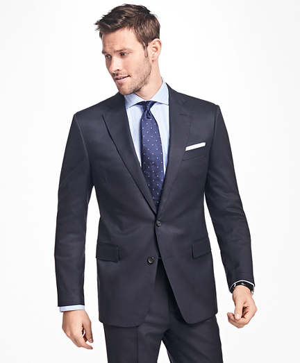 Regent Fit Stretch Wool Two-Button 1818 Suit - Brooks Brothers